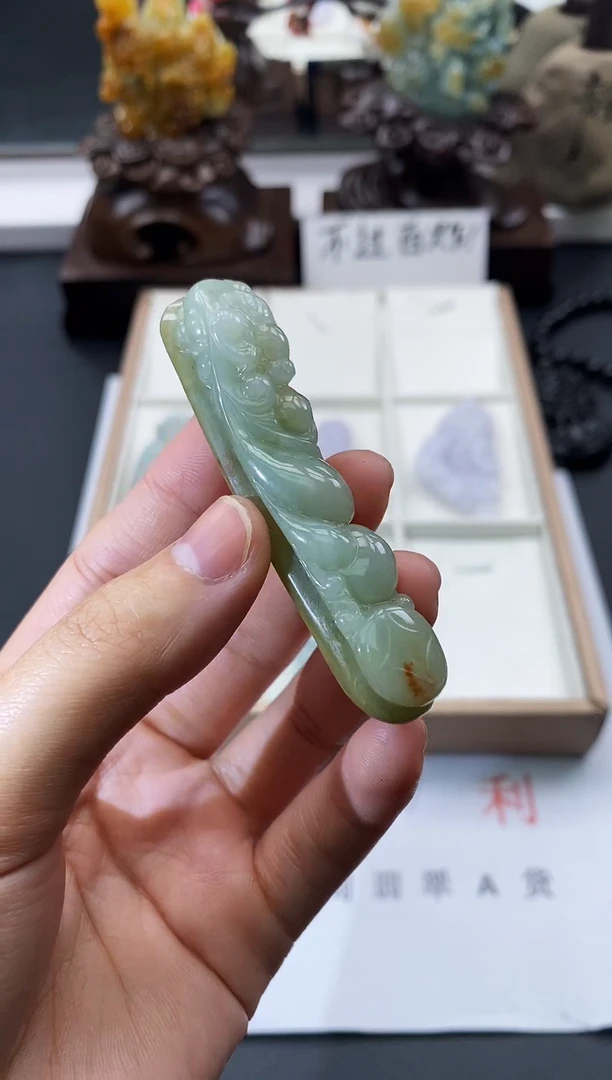 颈饰未镶嵌翡翠天然缅甸A货翡翠