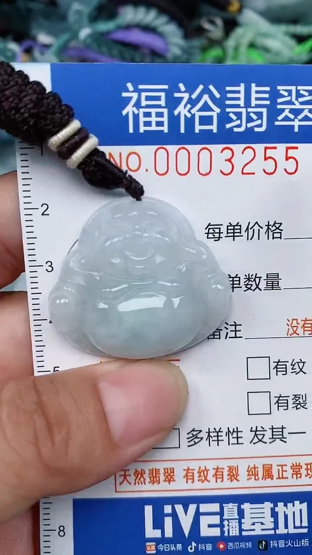 翡翠未镶嵌颈饰...0003255