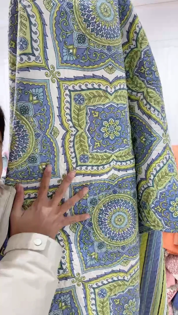 棉150*150纯棉床盖35号微瑕