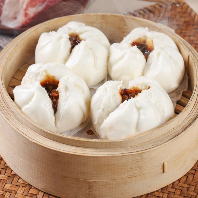 【茶楼同款】广式包点爆浆流沙包燕麦花生核桃包营养早餐顺丰包邮