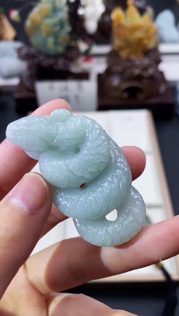 颈饰未镶嵌翡翠天然缅甸A货翡翠