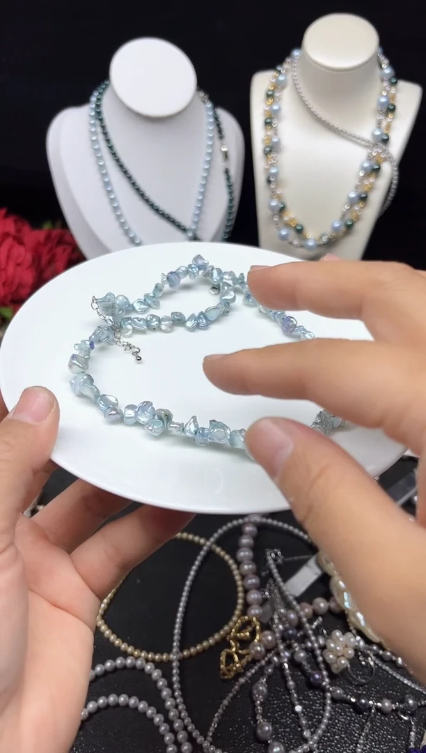 【闪购商品】淡水珍珠项链未镶嵌11