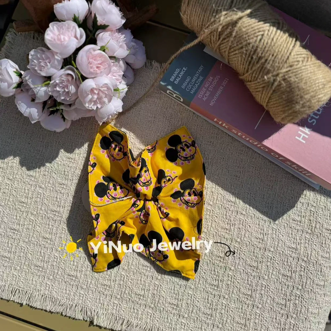 【 儿童方巾发圈 】日韩甜美风发圈手工百搭韩系公主风