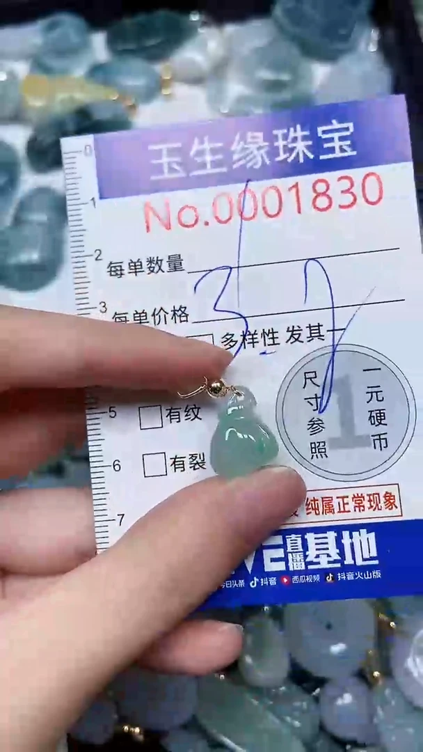 【闪购商品】翡翠颈饰未镶嵌闪购00001830