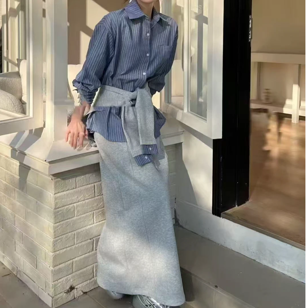 休闲新款高级宽松版套装三件套