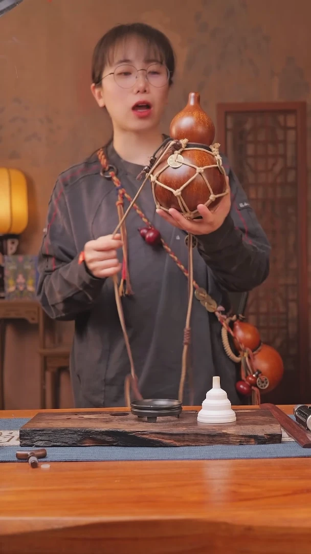 1810号链接精品大漆葫芦现货现发[一物一拍]