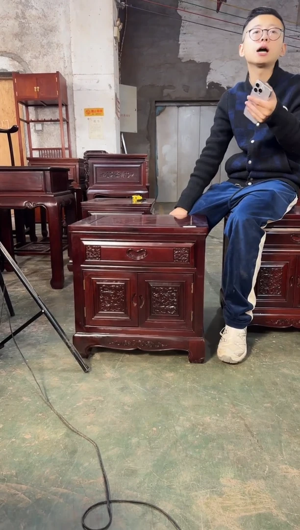 黑酸枝木类成套家具J09 一对