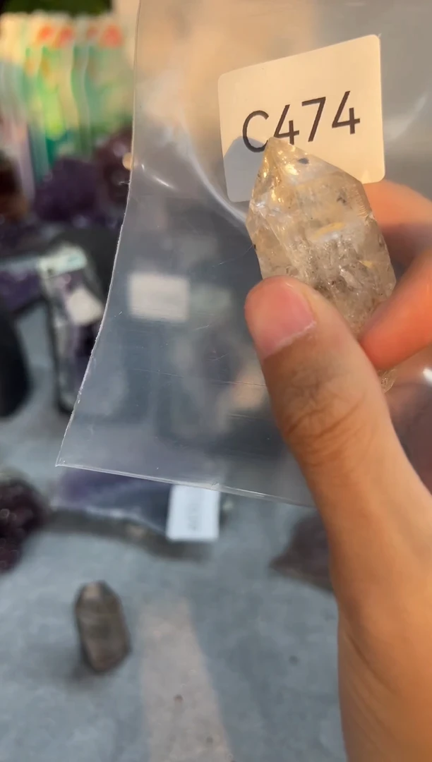 未镶嵌珠宝半成品水晶C474