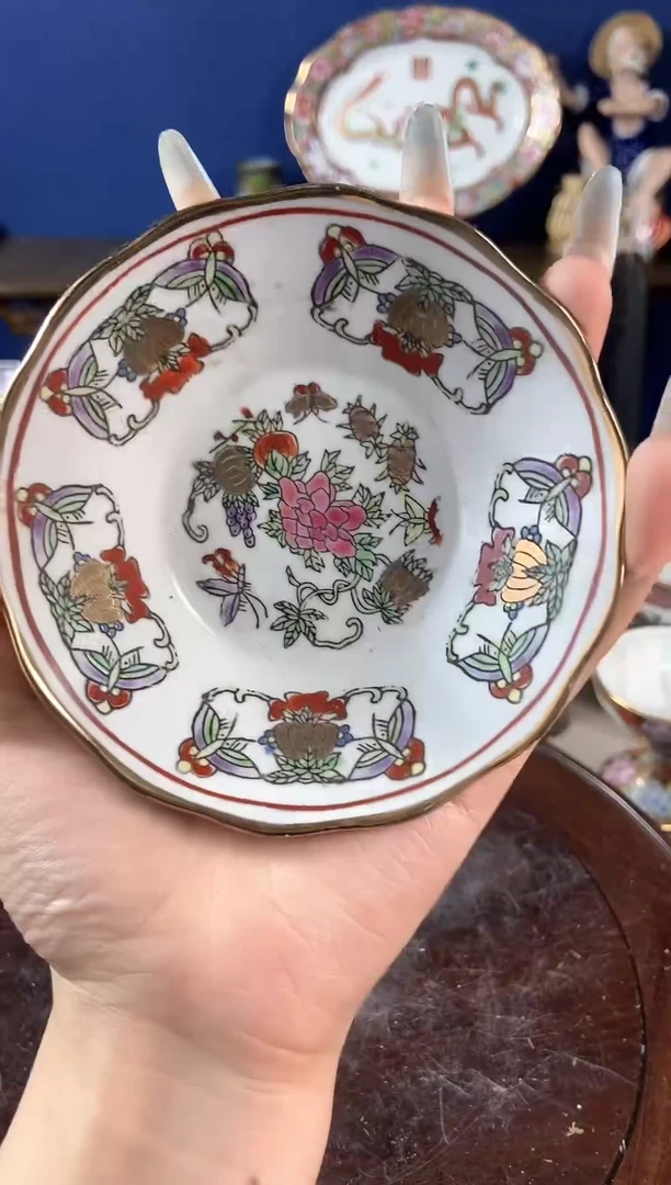 瓷片微瑕慎拍景德镇窑老厂瓷器