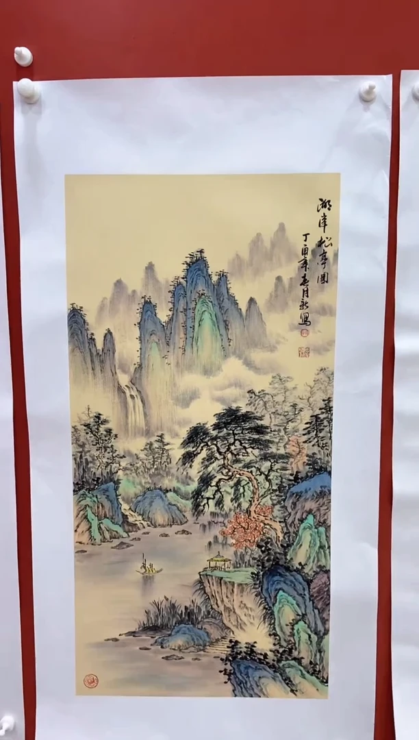 国画王月新国画作品