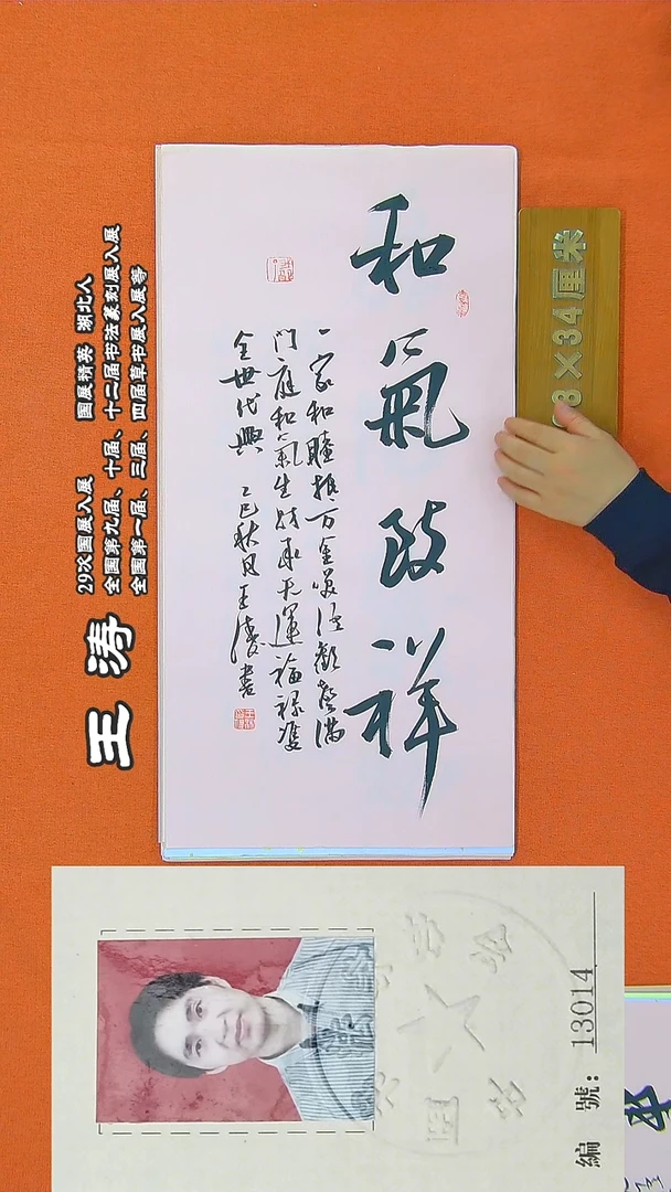 书法47R王涛书法作品