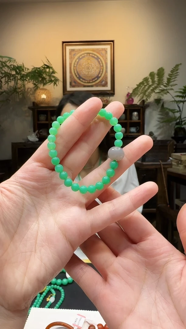 未镶嵌手链石英质玉手链