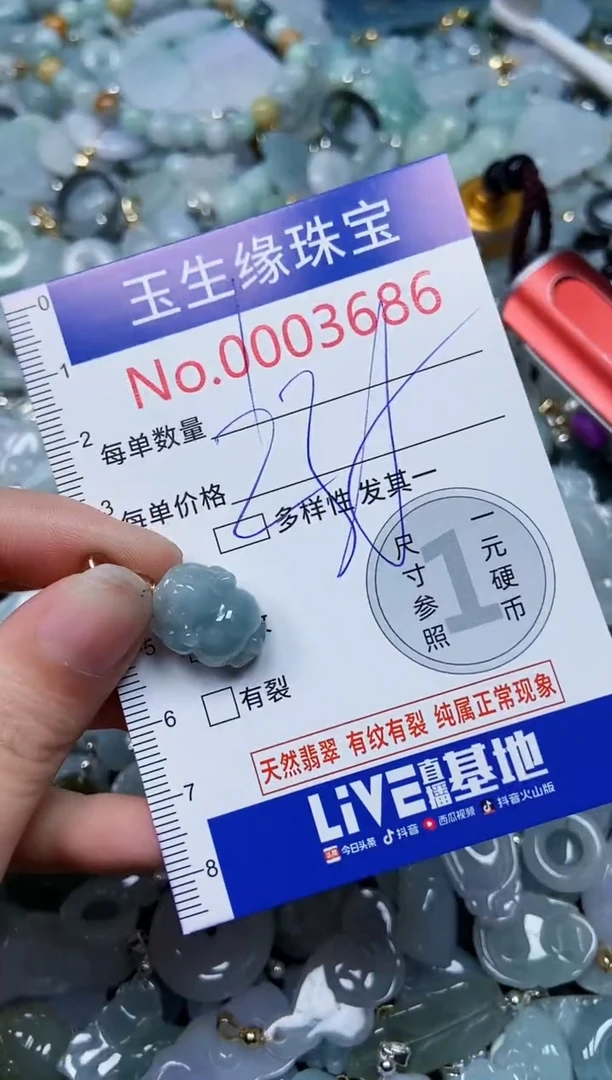 【闪购商品】翡翠颈饰未镶嵌闪购00003686
