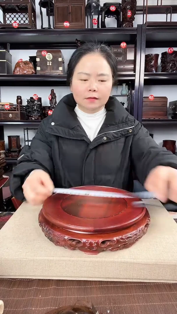 【闪购商品】木310瑕疵老李红木工艺品