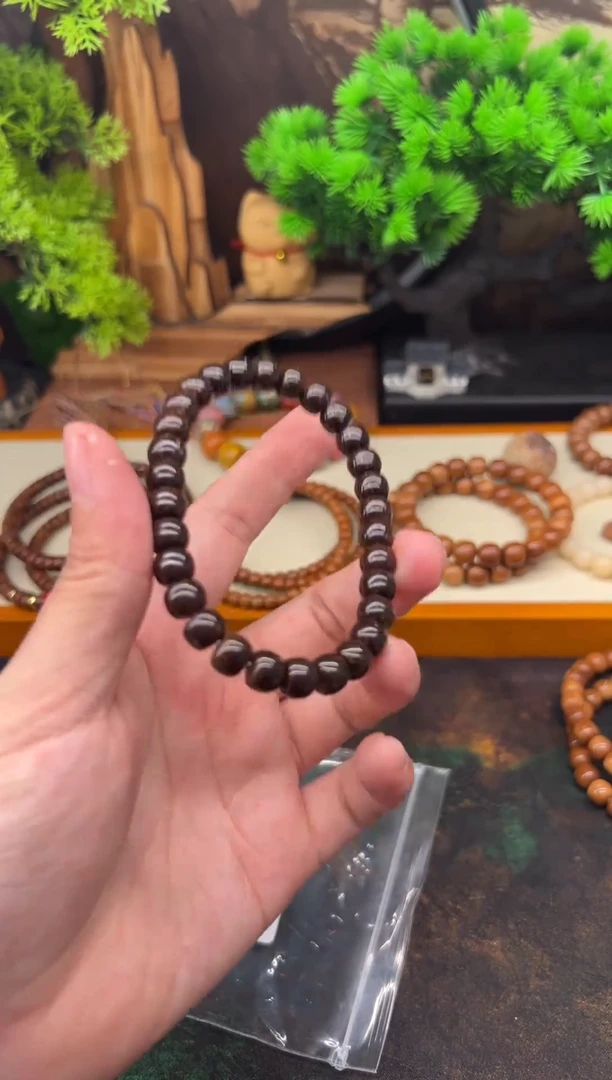 手串椰蒂B499黑金精工椰蒂单圈