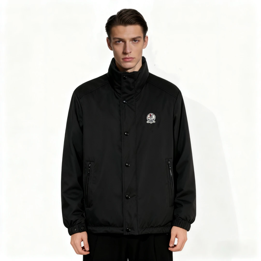 2025/意大利奢品 秋冬季新款男士立领保暖鹅绒羽绒服时尚休闲百搭