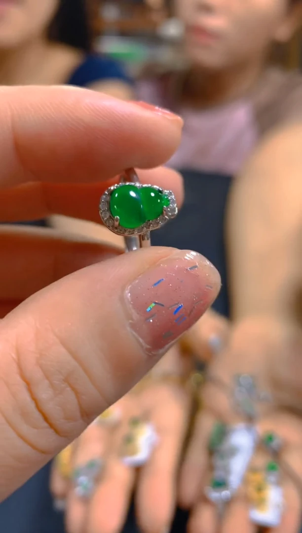 翡翠戒指未镶嵌0583001517多样性发一