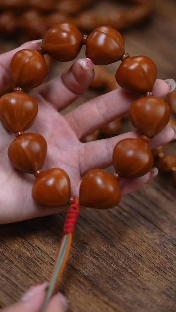 橄榄核手串/手链黄胖子 25mm