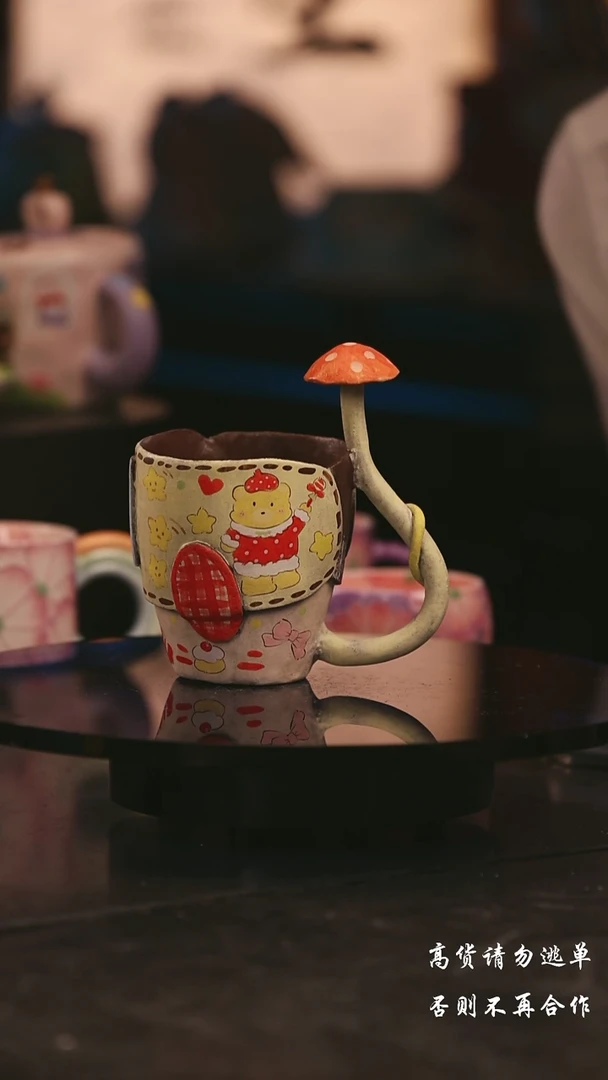 陶瓷景德镇可爱设计师款陶瓷