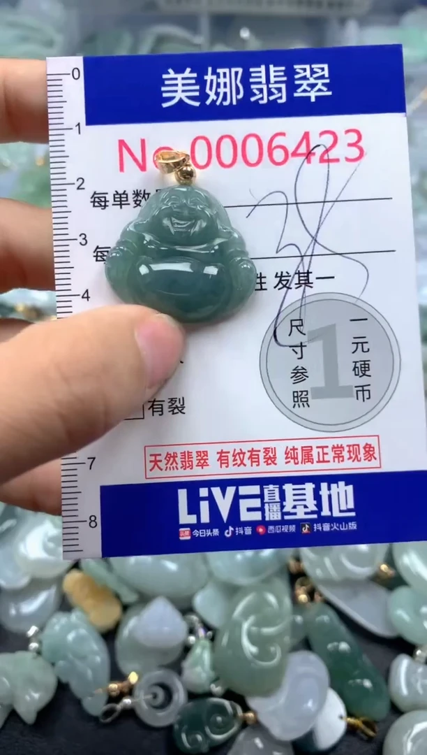 颈饰未镶嵌翡翠6423