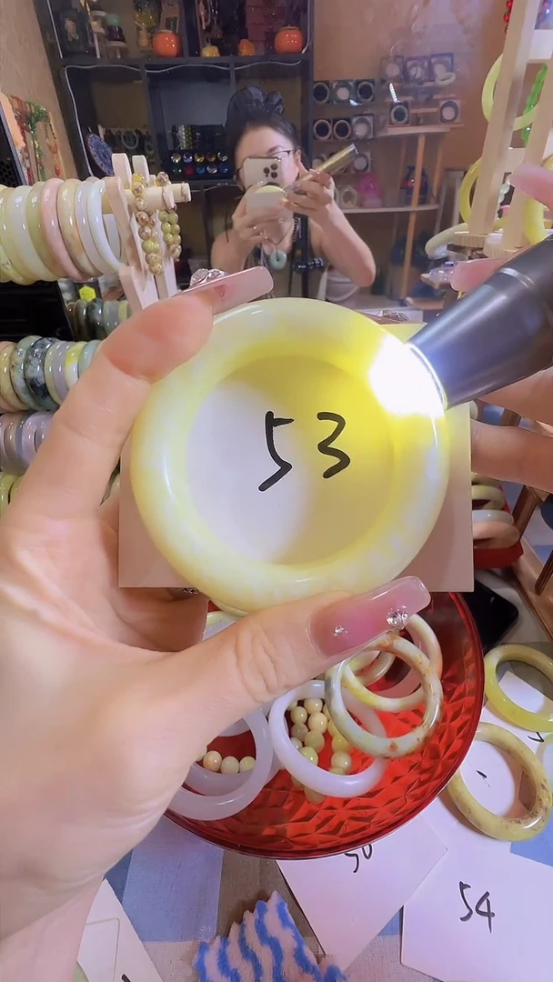岫玉未镶嵌手镯126