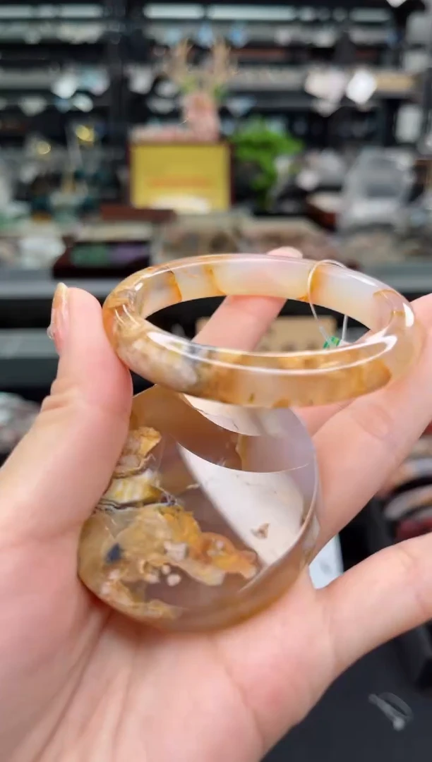 【闪购商品】石英质玉手镯未镶嵌53圈口（不退不换）1660165