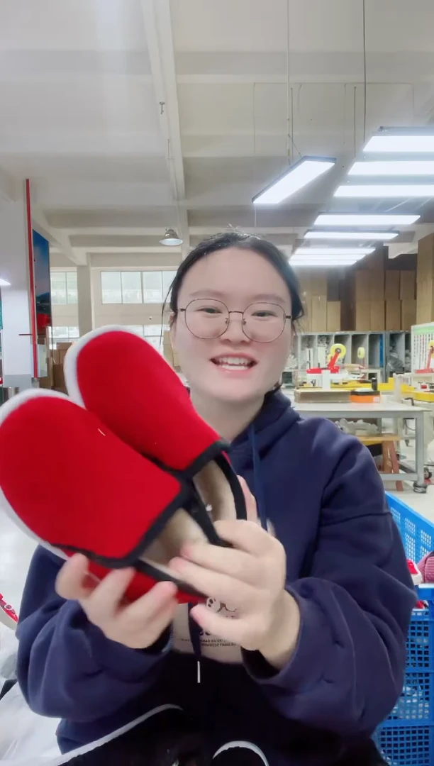 红色棉鞋儿童21码267号