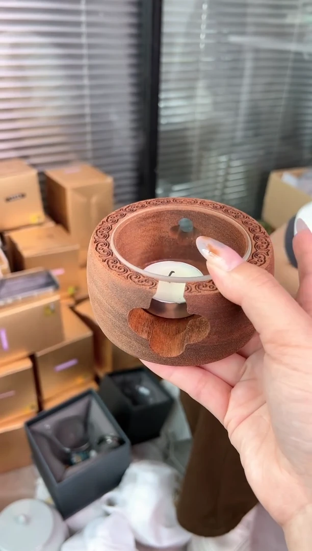 禾墨 温茶器+茶蜡50个