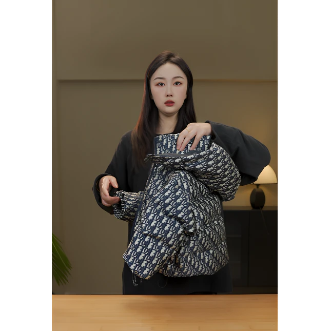 【BL】2025新款加厚时尚百搭外套男女中小童洋气棉服25801