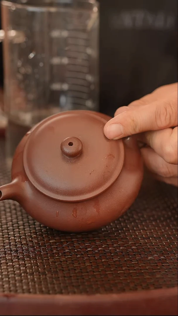 茶壶紫砂明炉 紫泥 170cc