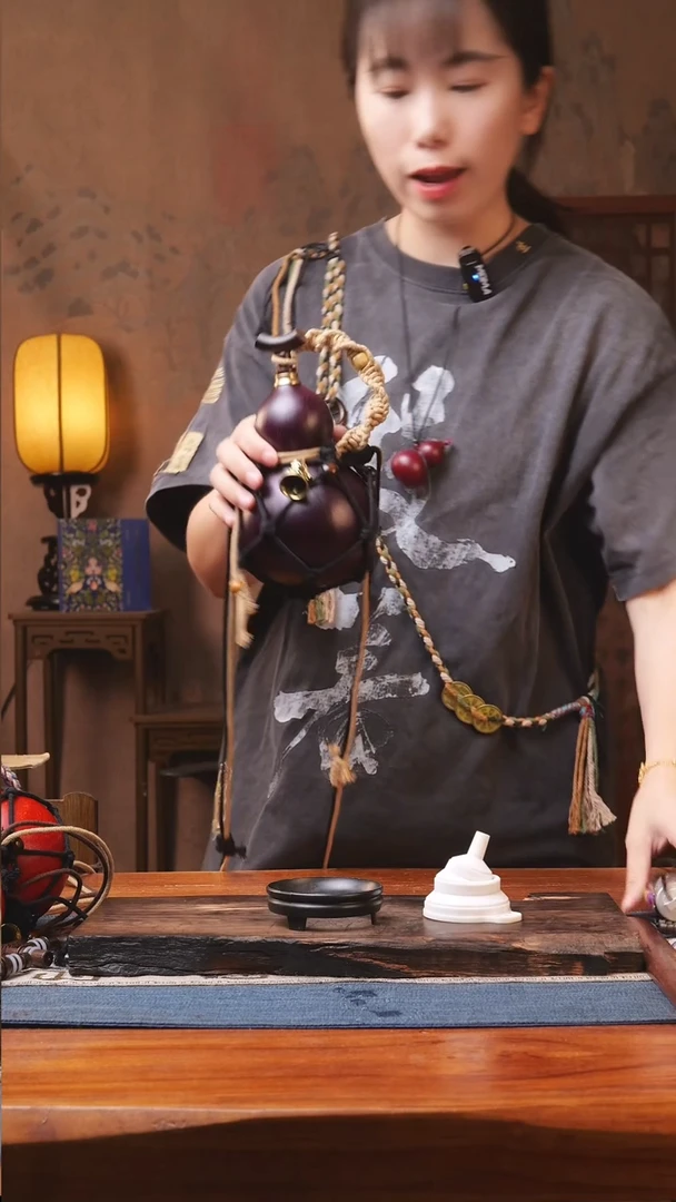 1527号精品大漆葫芦防腐防渗装水茶酒