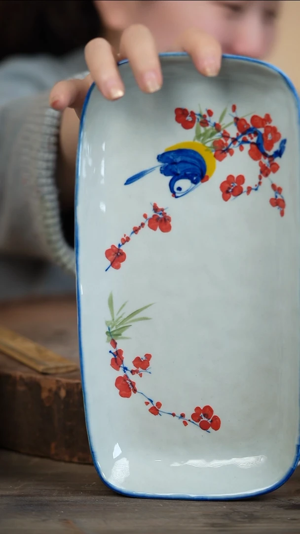 【闪购商品】瓷片景德镇高温釉下彩（食品级）