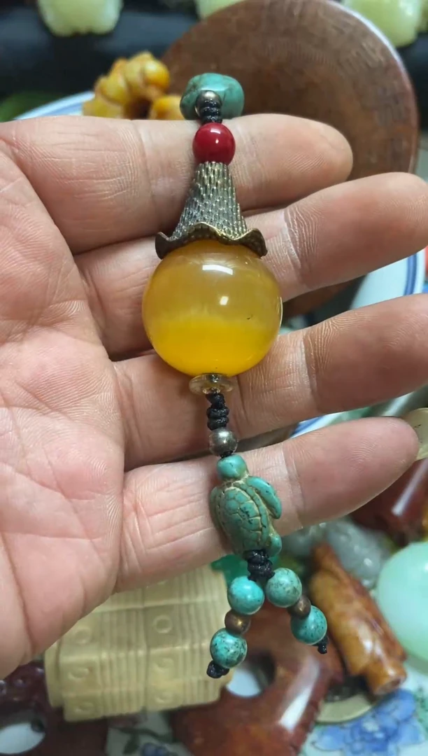 吊坠紫金钵盂菩提一瓷一物