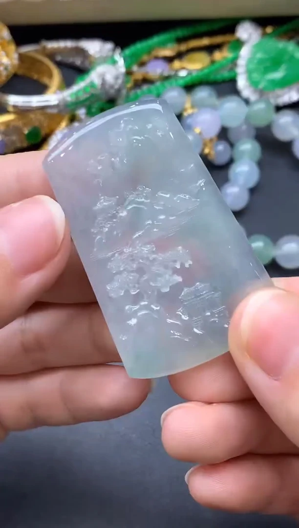 颈饰未镶嵌翡翠277-中国好珍宝