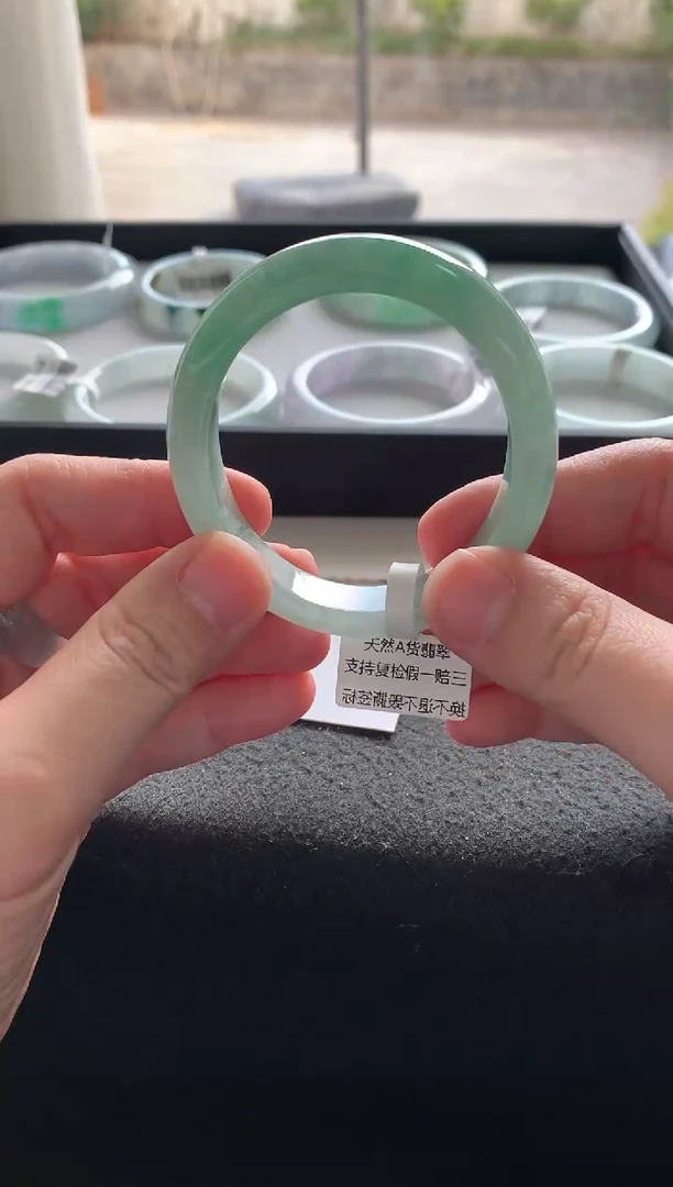 未镶嵌手镯翡翠55贵妃Y3431买断