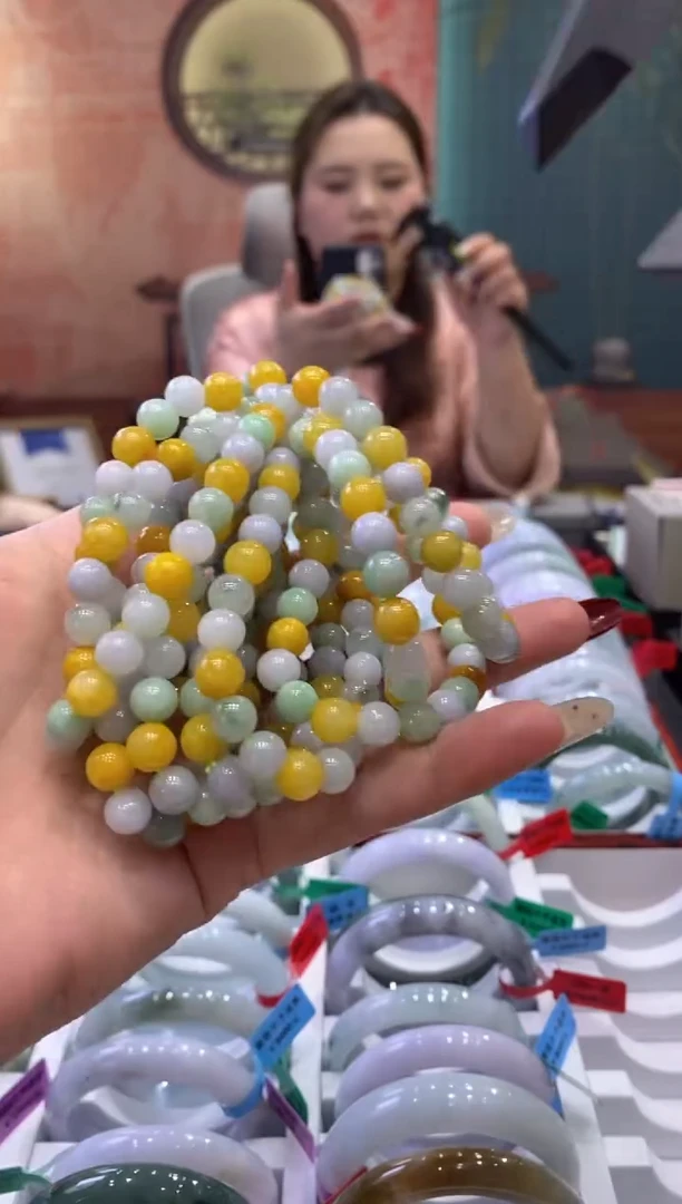 【闪购商品】翡翠手串未镶嵌0005185/多样性发货