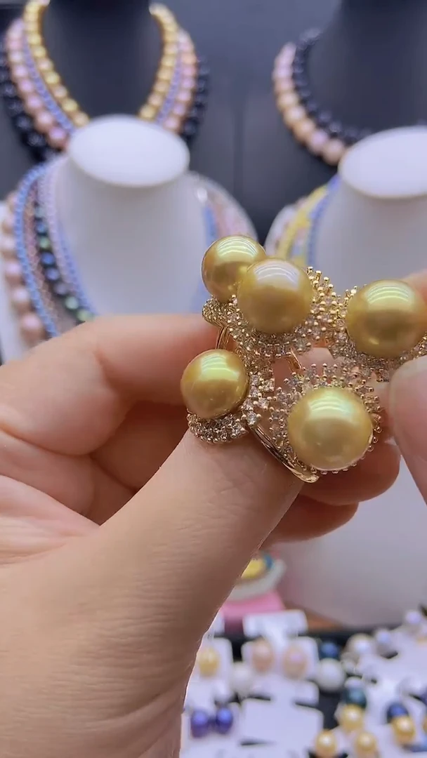 未镶嵌淡水珍珠原创设计5