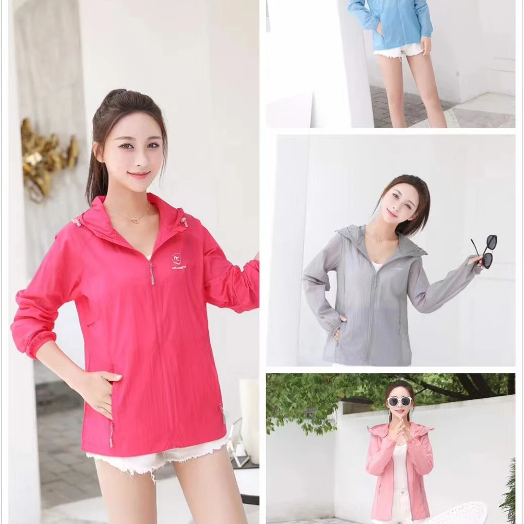 A女士连帽运动皮肤衣1203防晒衣