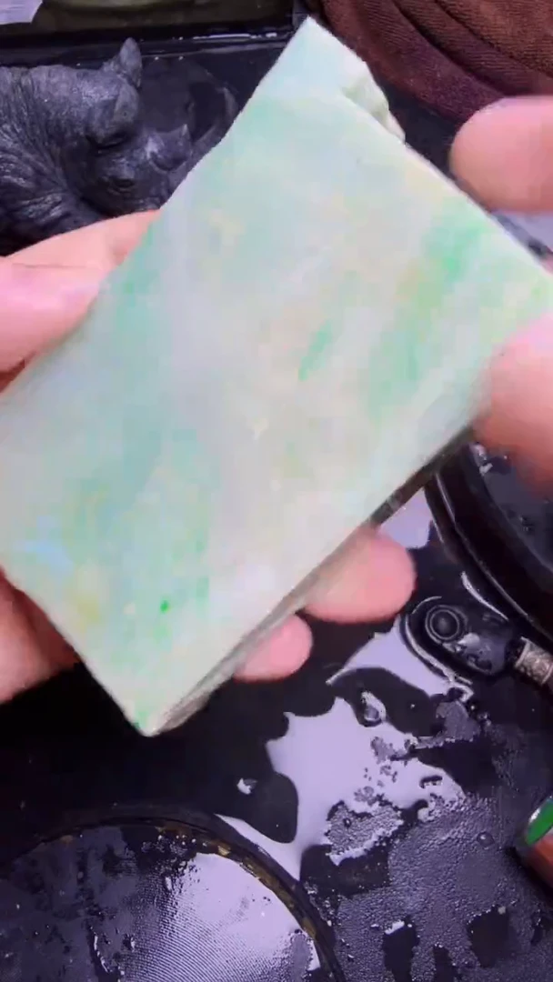 未镶嵌挂件翡翠天然翡翠381