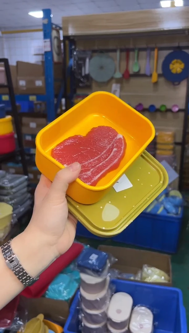 硅胶黄底黄绿点盖-700方盒