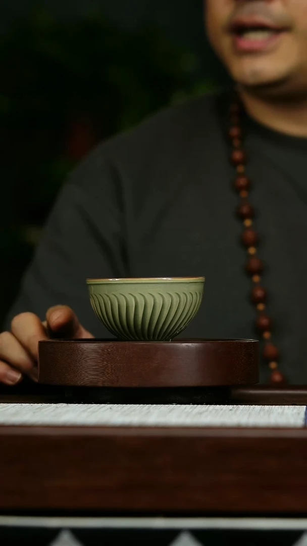 茶壶紫砂g7景德镇柴烧筋纹瓷器主人杯