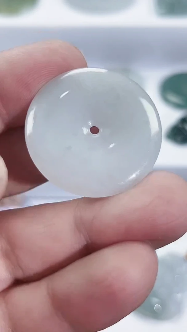 颈饰未镶嵌翡翠天然缅甸A货翡翠