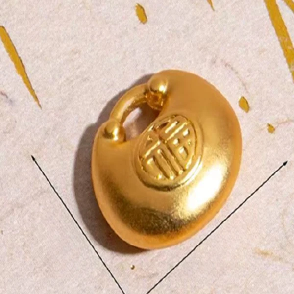 【微总专属】玲珑有质手工掐丝胖福吊坠【SCD37】