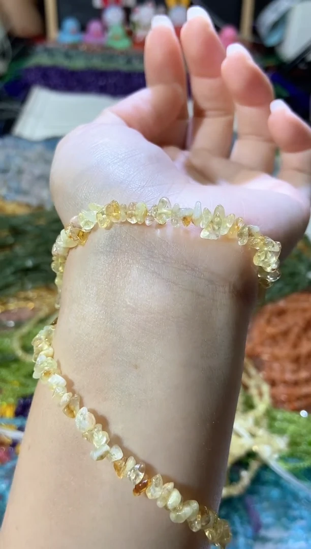 水晶珠宝半成品未镶嵌小黄塔晶