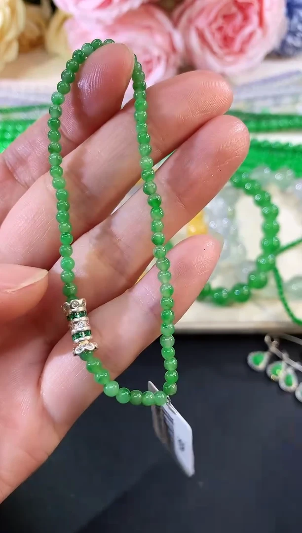 未镶嵌手串翡翠20|880