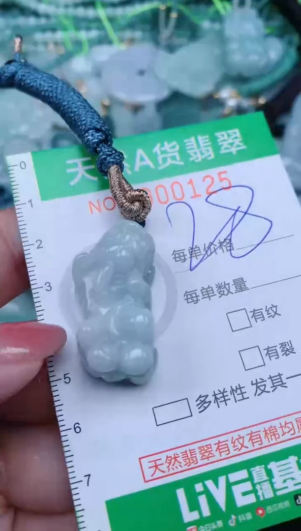 【闪购商品】翡翠颈饰未镶嵌.0000125