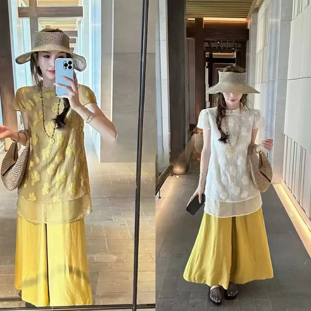 【锦衣服饰】FS 858新中式后背系带气质系带款