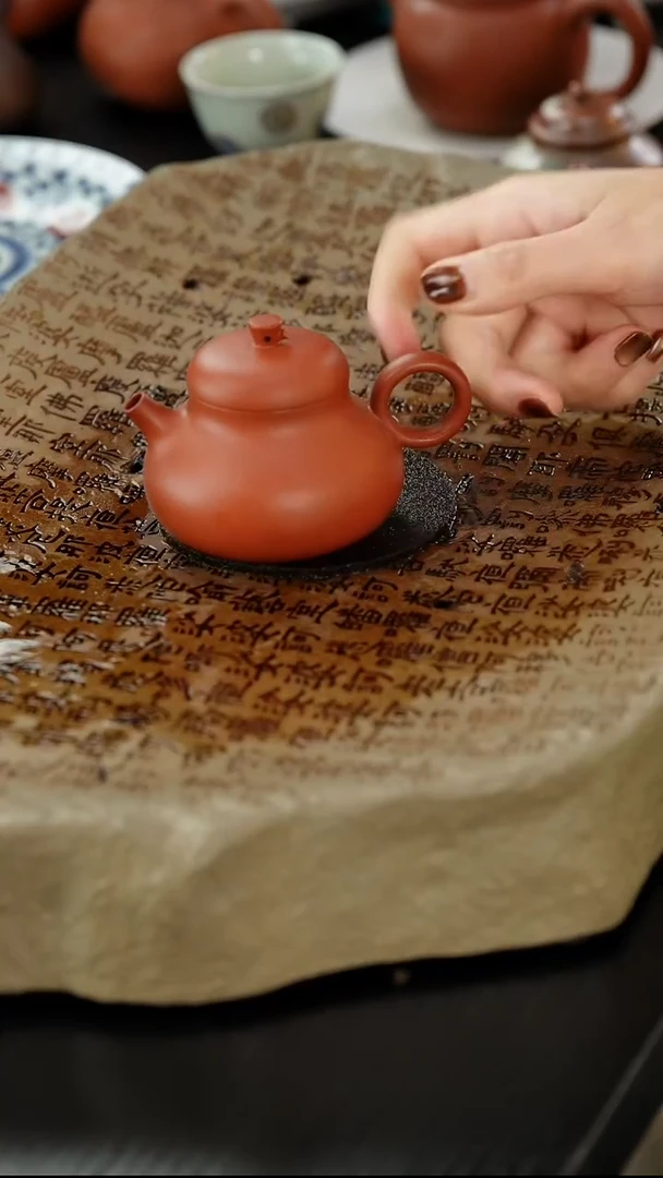 茶壶紫砂朱泥新芽130cc