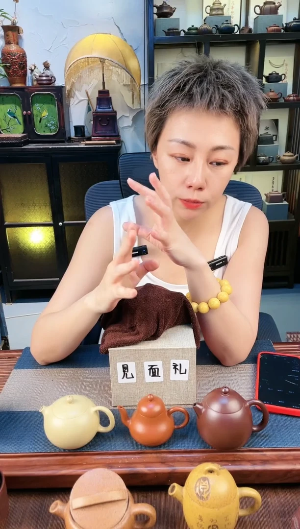 茶壶紫砂朱致远铁血红砂喜上眉梢硕果（石红）