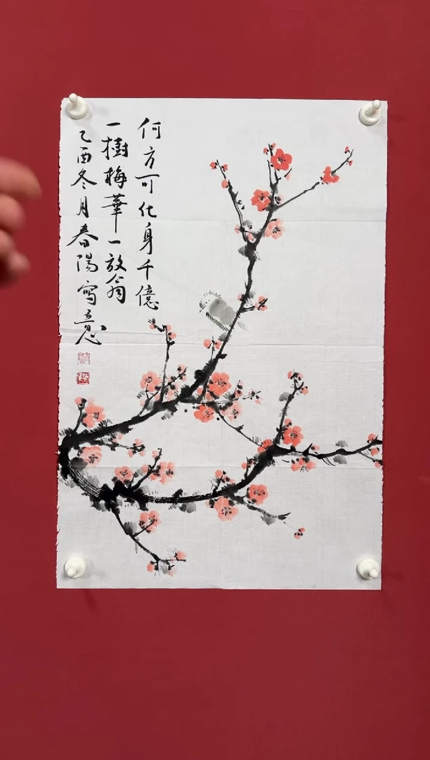 书法梅花1111画111